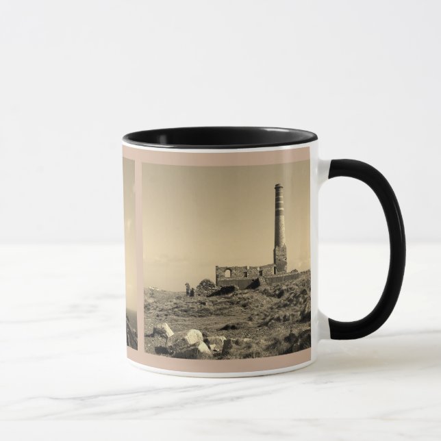 Levant Mine Cornwall England Poldark Location Mugg (Höger)
