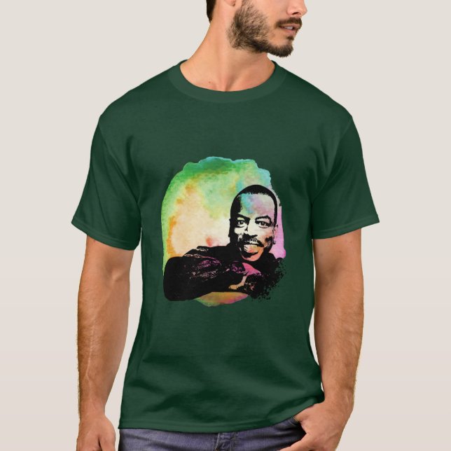 LeVar vänner retro T Shirt (Framsida)