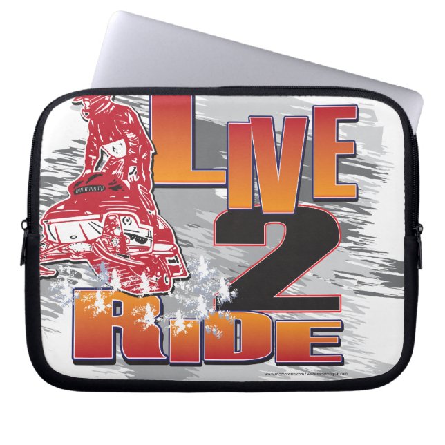 LEVE-2-RIDE-SLED LAPTOP FODRAL (Framsidan)