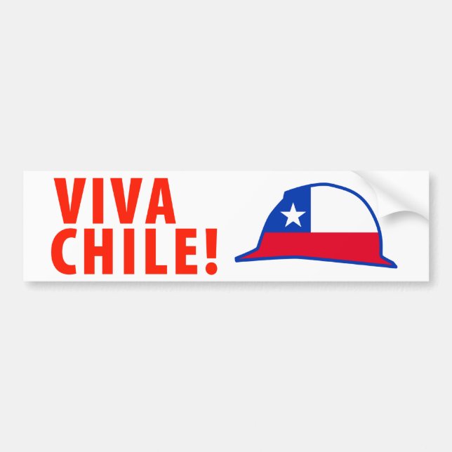 Leve Chile! Bildekal (Framsidan)