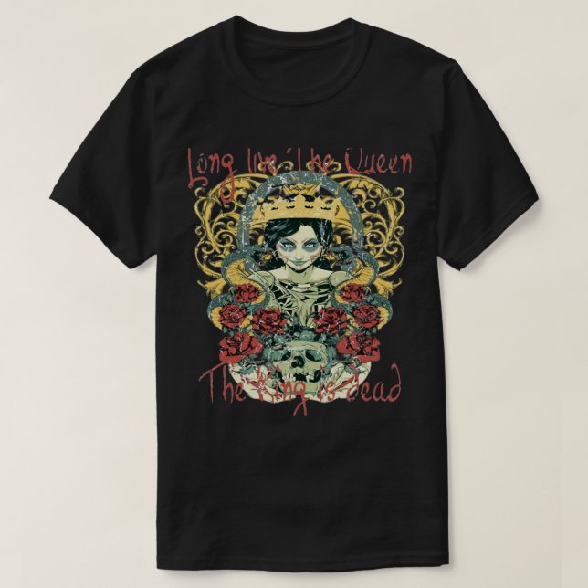 Leve drottningen t shirt (Design framsida)