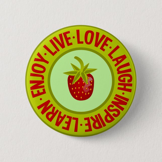 LEVE KÄRLEK LAUGH ... KNAPP (Framsida)