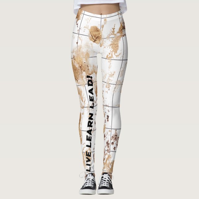 LEVE LEARN LEAD! LEGGINGS (Framsida)