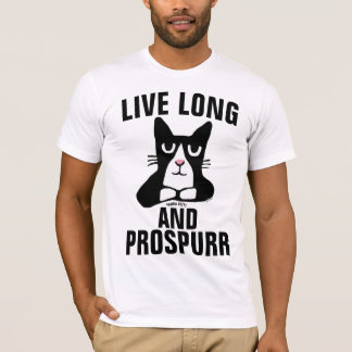 LEVE LONG OCH PROSPURR PANDA KATTUNGE T-Shirts