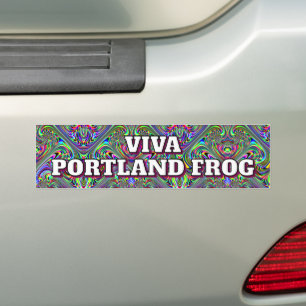 Leve Portland Groda Bildekal
