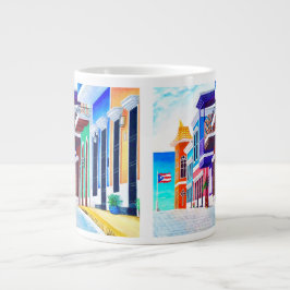 ¡Leve Puerto Rico! Jumbo Mugg