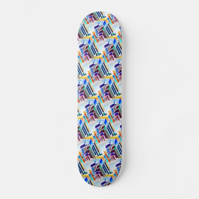 ¡Leve Puerto Rico! Mini Skateboard Bräda 18,5 Cm (Framsida)
