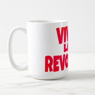 Leve Revolutionen Kaffemugg