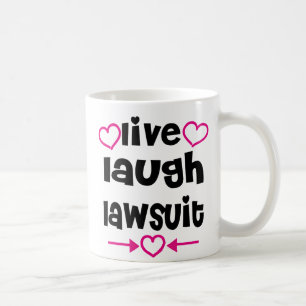 leve skratt kaffet mugg