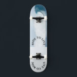 LEVE TO RIDE-skateboard Mini Skateboard Bräda 18,5 Cm<br><div class="desc">Om du har frihet och skateboarboartid är den här skateboard till dig! Gör den här skateboard till din egen genom att lägga till texten. Om du vill komma åt avancerad redigering går du till "Anpassa den här verktygen" och klickar på "Information", rulla ner och tryck på länken "klicka för att...</div>