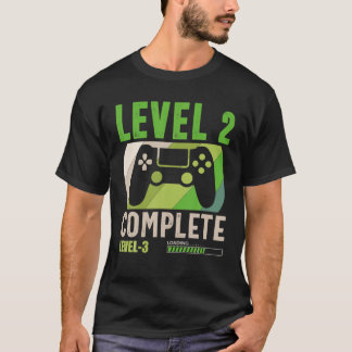 Level 2 Complete Level 3 Loading 2Nd Birthday Vide T Shirt