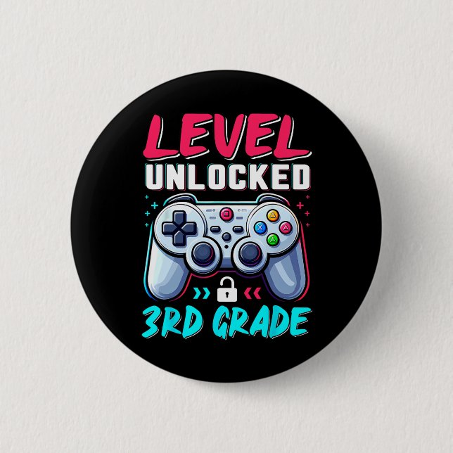 Level 3rd Grade Unlocked Back To School Team Third Knapp (Framsida)