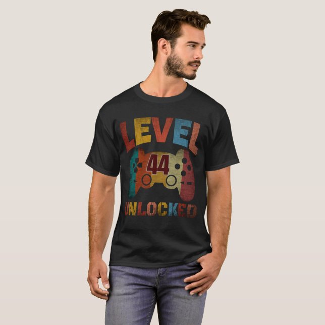 LEVEL 44 UPPLÅST T-Shirt Sweatshirt (Hel framsida)