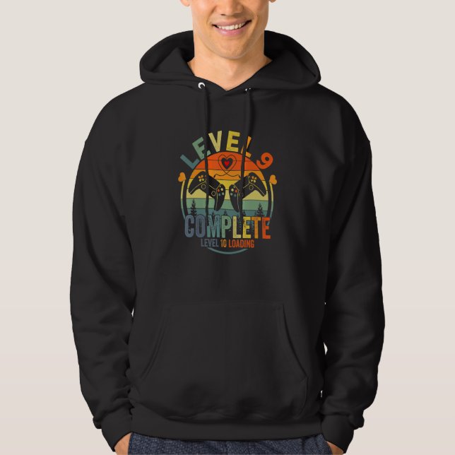 Level 9 Complete Level 10 Loading Gamer Wedding An Hoodie (Framsida)