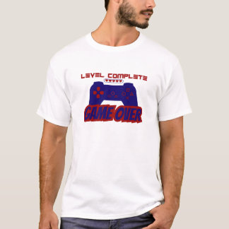 level complete - gamer victory design t shirt