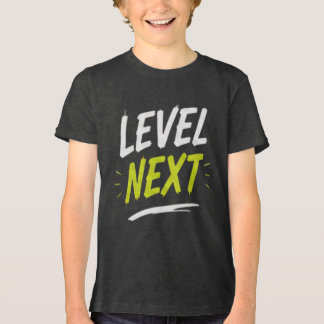 Level Next Gaming T-Shirt för barn och tonåringar