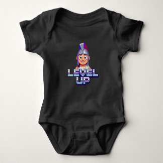 Level Up!" Babykroppsdräkt - Gamerbaby T Shirt