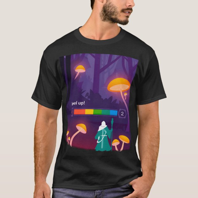 Level Up! (C) T Shirt (Framsida)