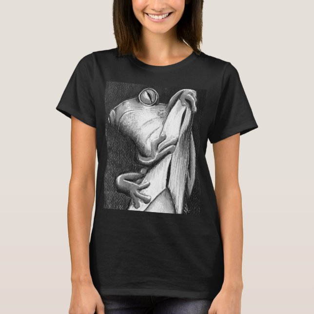 LEVEL UP: CHILL FROG T SHIRT (Framsida)