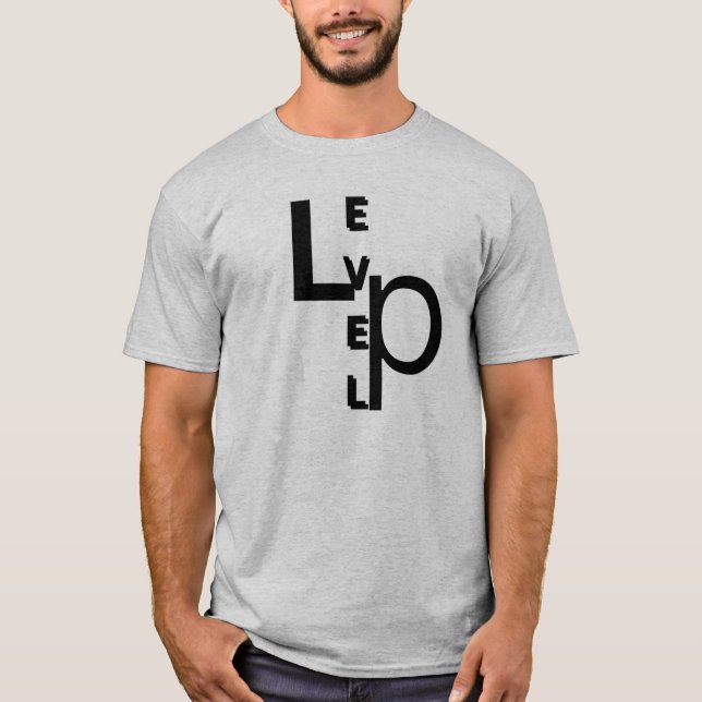 Level Up – Empower & Inspire Shirt T Shirt (Framsida)