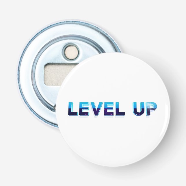 Level Up Flasköppnare (Framsidan)