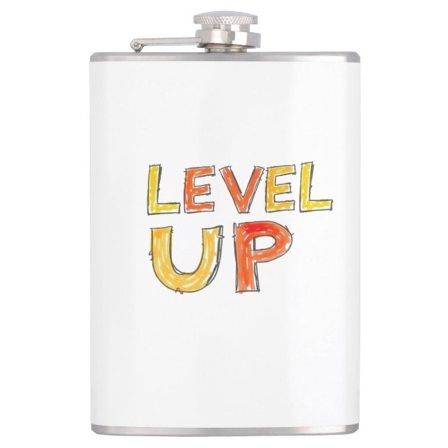 Level Up Motiverande Design Fickplunta (Framsidan)