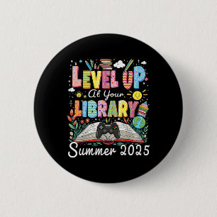 Level Up På Ditt Bibliotek Sommaren 2025 Läs Gamer Knapp