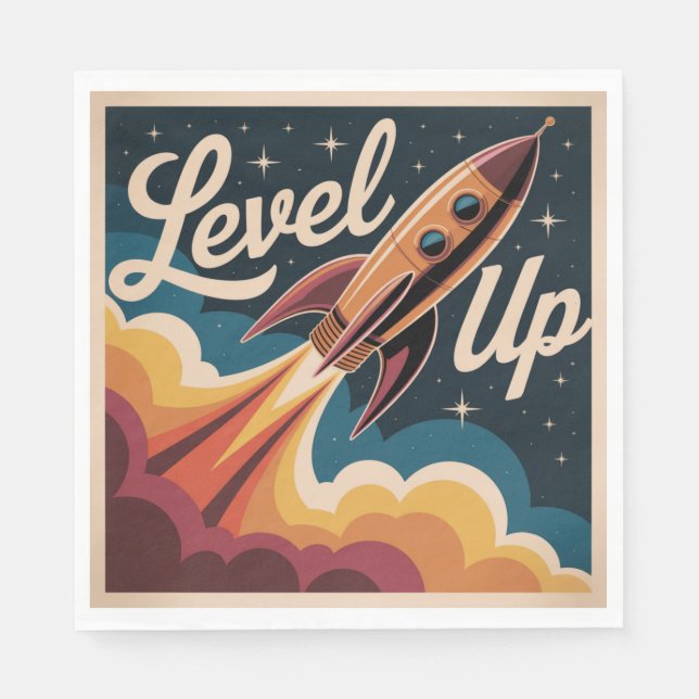 Level Up Pappersservett (Framsidan)