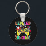 Leveled Up To 2nd Grade Gamer First Day Boys Ck To Nyckelring<br><div class="desc">Leveled Up To 2nd Grade Gamer First Day Boys Ck To School</div>