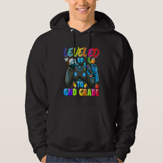 Leveled Up To 6nd Grade Gamer Back To School First Hoodie