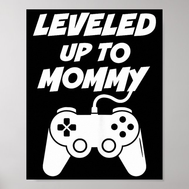 Leveled Up To Mommy  Poster (Framsidan)