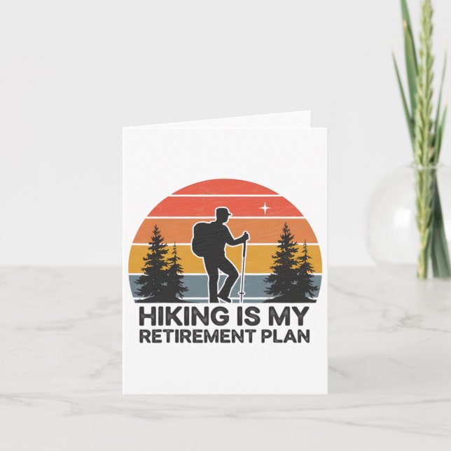 Lever är min Pension-planens naturscen Kort (Framsida)