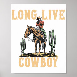 Lever cowboy poster