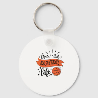 Lever det där basketbollslivet - Basketboll  Nyckelring