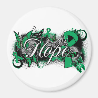 Lever Disease Hope Garden Ribbon Magnet