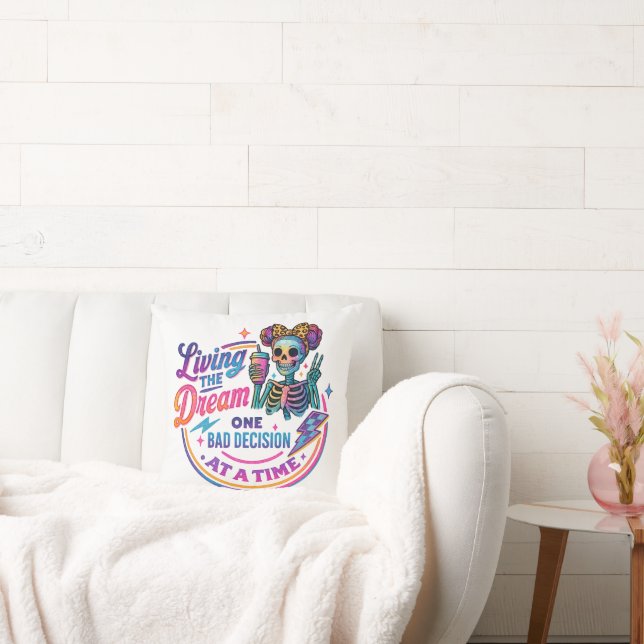 Lever drömmen... kudde (Soffa)