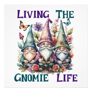 Lever Gnomlivet Fototryck