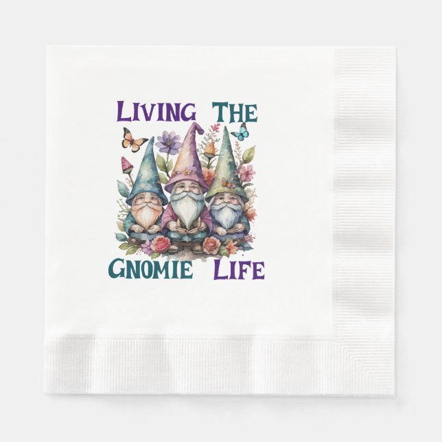 Lever Gnomlivet Pappersservett (Framsidan)