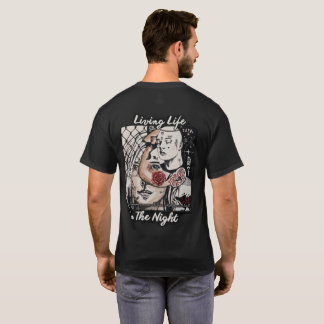 Lever livet i nattens grafiktskjorta – Urban S T Shirt