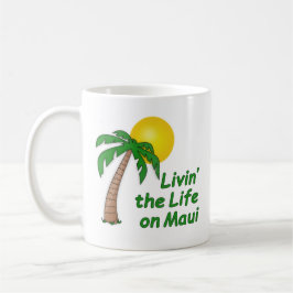 Lever livet på Maui Kaffemugg