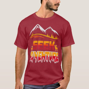 Lever - sök Äventyr T Shirt