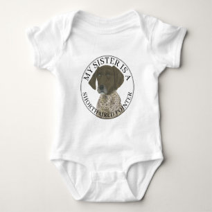 Lever & White German Shorthar Pointer Big Syrran T Shirt