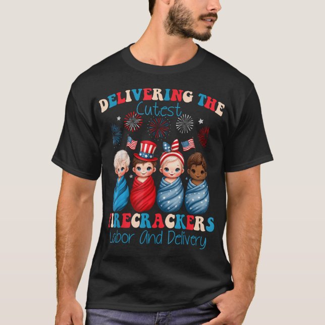 Leverans av bästa arbets- och leveranssjukskötersk t shirt (Framsida)