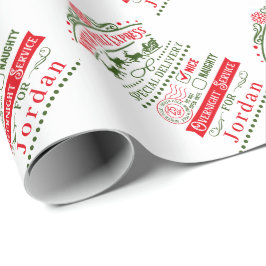 Leverans av Jultomten till Nordpolexpressleverans Presentpapper