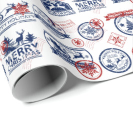 Leverans av Jultomten till Nordpolexpressleverans Presentpapper