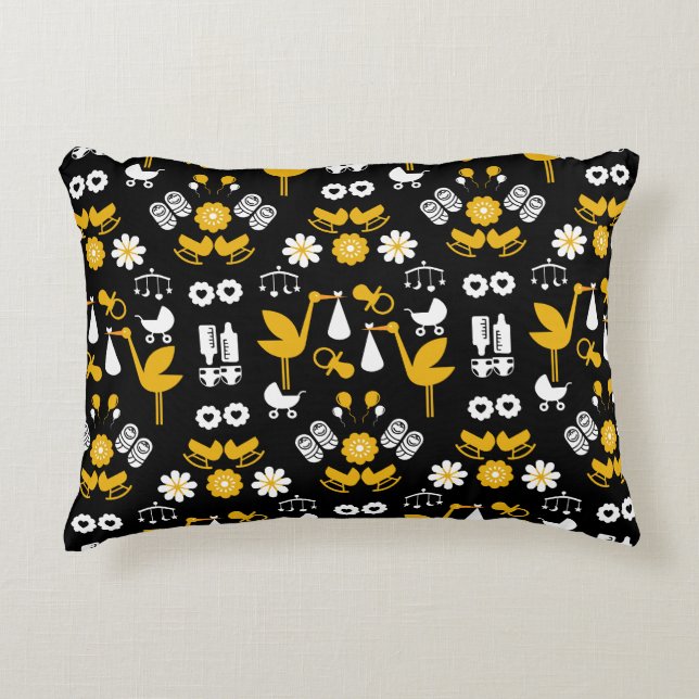 Leverans av tvillingspärr som inte är Gender Prydnadskudde (Framsidan)