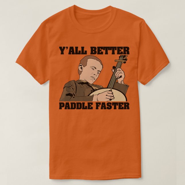 Leverans - bättre Paddle snabbare T Shirt (Design framsida)