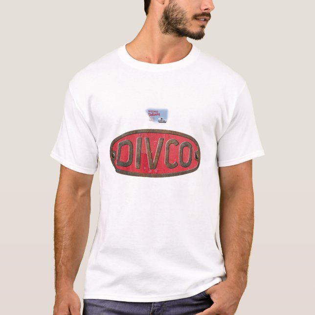 Leverans för DIVCO-mjölklastbil T Shirt (Framsida)