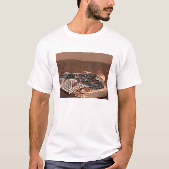 Leverans landningsplats tee shirt (Framsida)