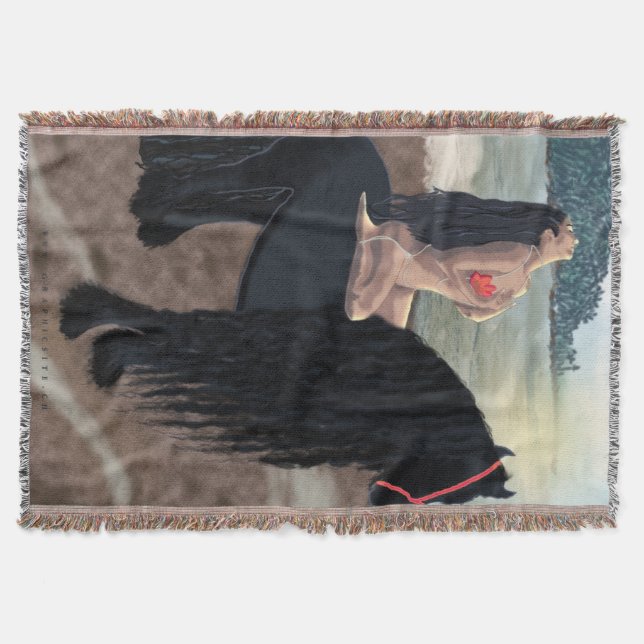 Leverans - Väggprydnad / Dekoration Filt (Framsidan)